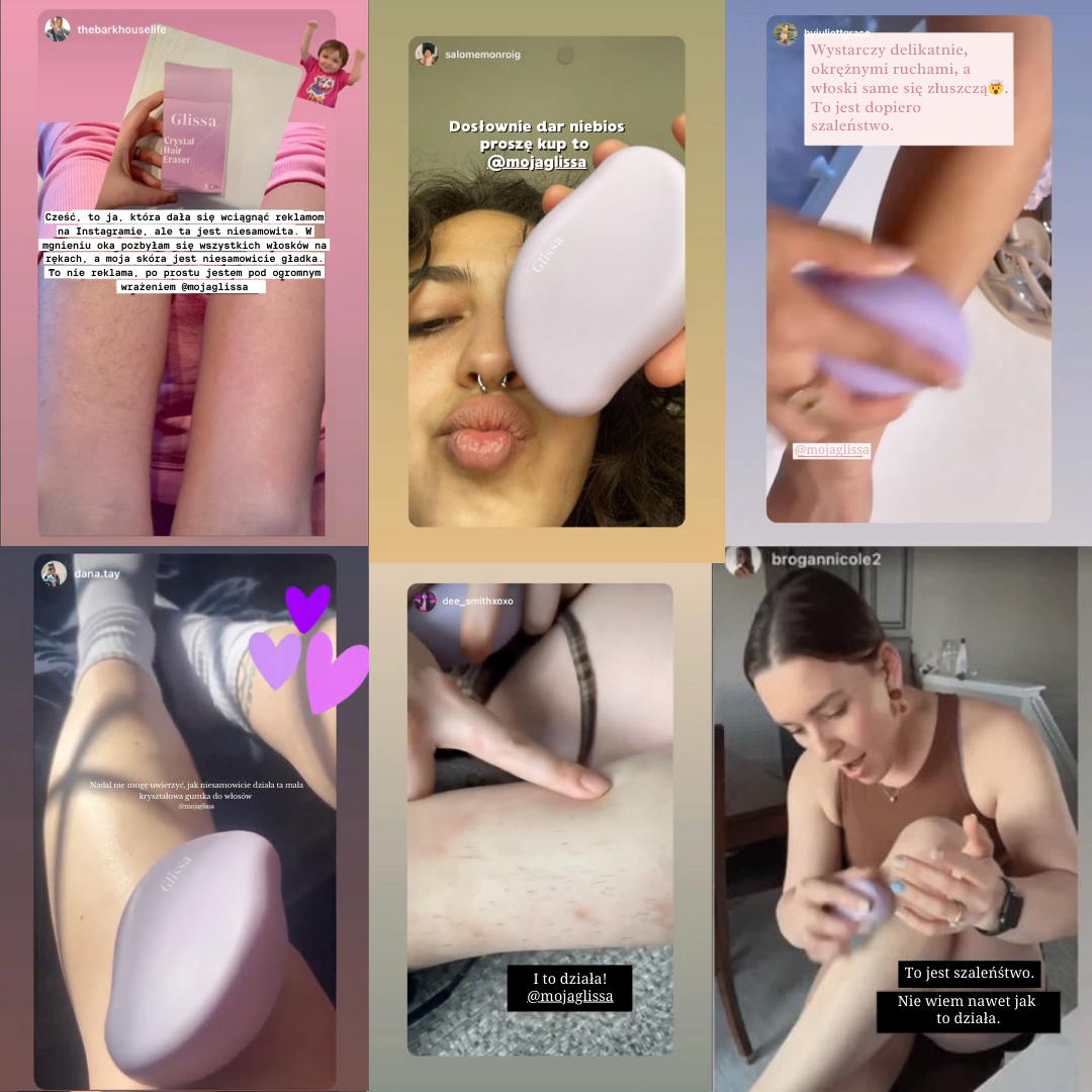 Krystaliczny Depilator Glissa